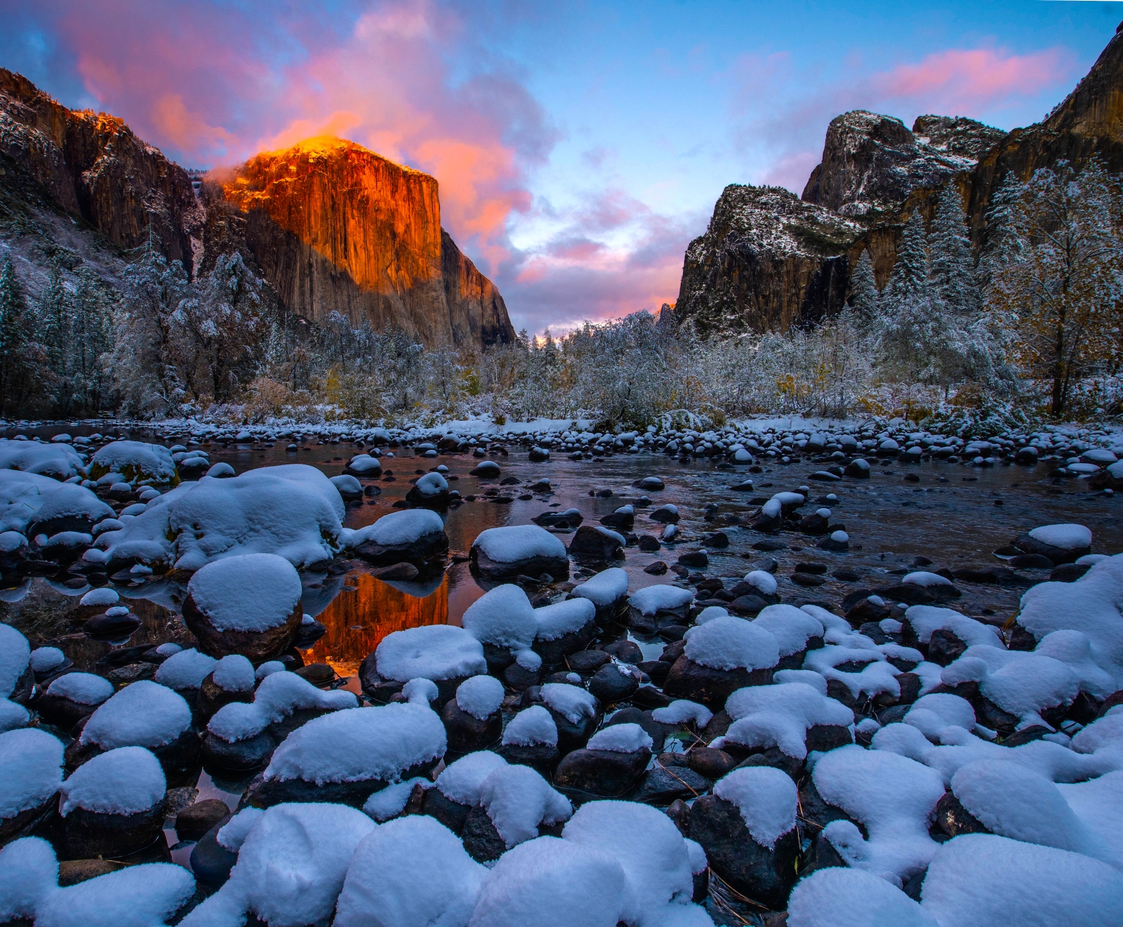 Yosemite during Winter by Dhaval Patel