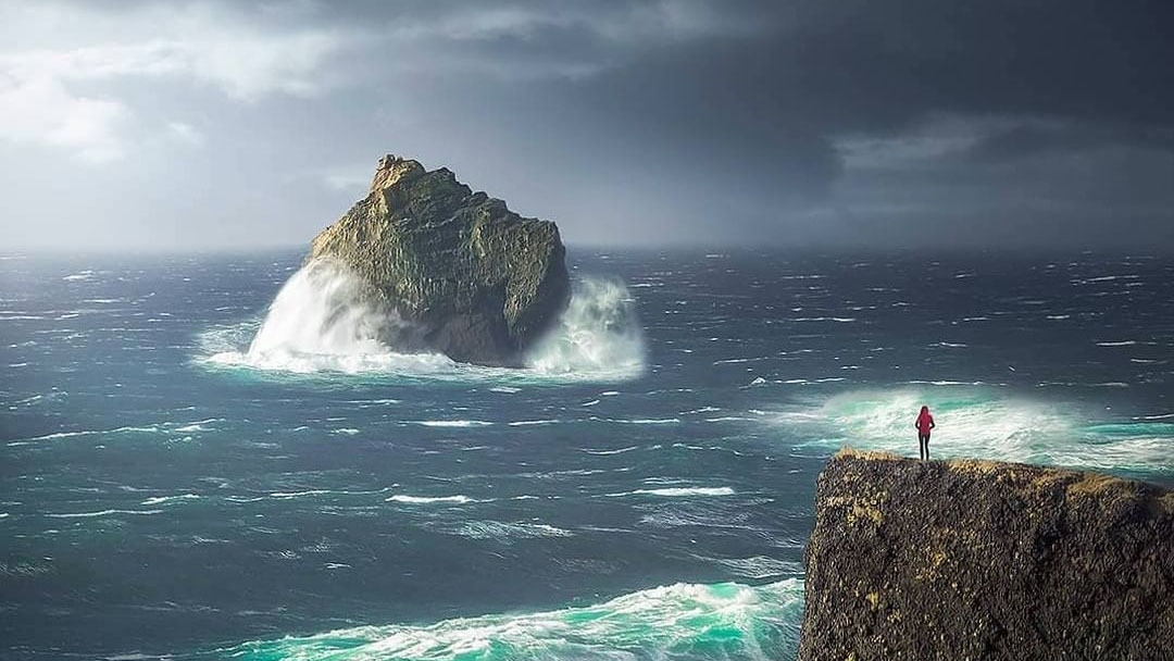 The power of the Atlantic in Iceland by @arnarkristjans_photography